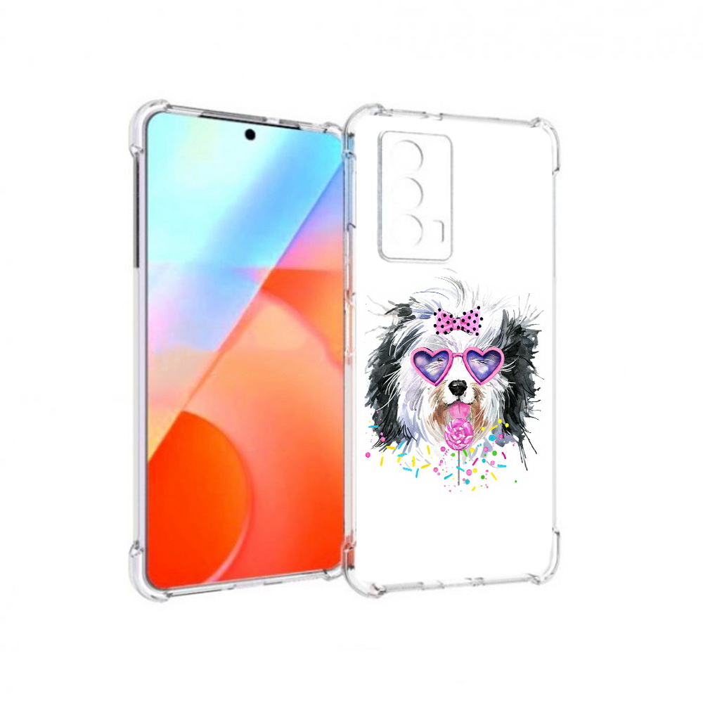 

Чехол MyPads Tocco для Vivo iQOO Z5 пушистик (PT226980.401.559), Прозрачный, Tocco