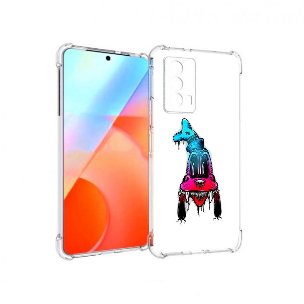

Чехол MyPads Tocco для Vivo iQOO Z5 Гуффи (PT226980.401.57), Прозрачный, Tocco