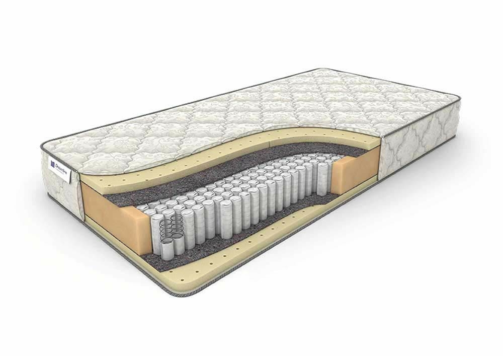 

Матрас Dreamline Sleep 3 S1000 95х210, Бежевый;белый;серый;серебристый, Sleep 3 S1000