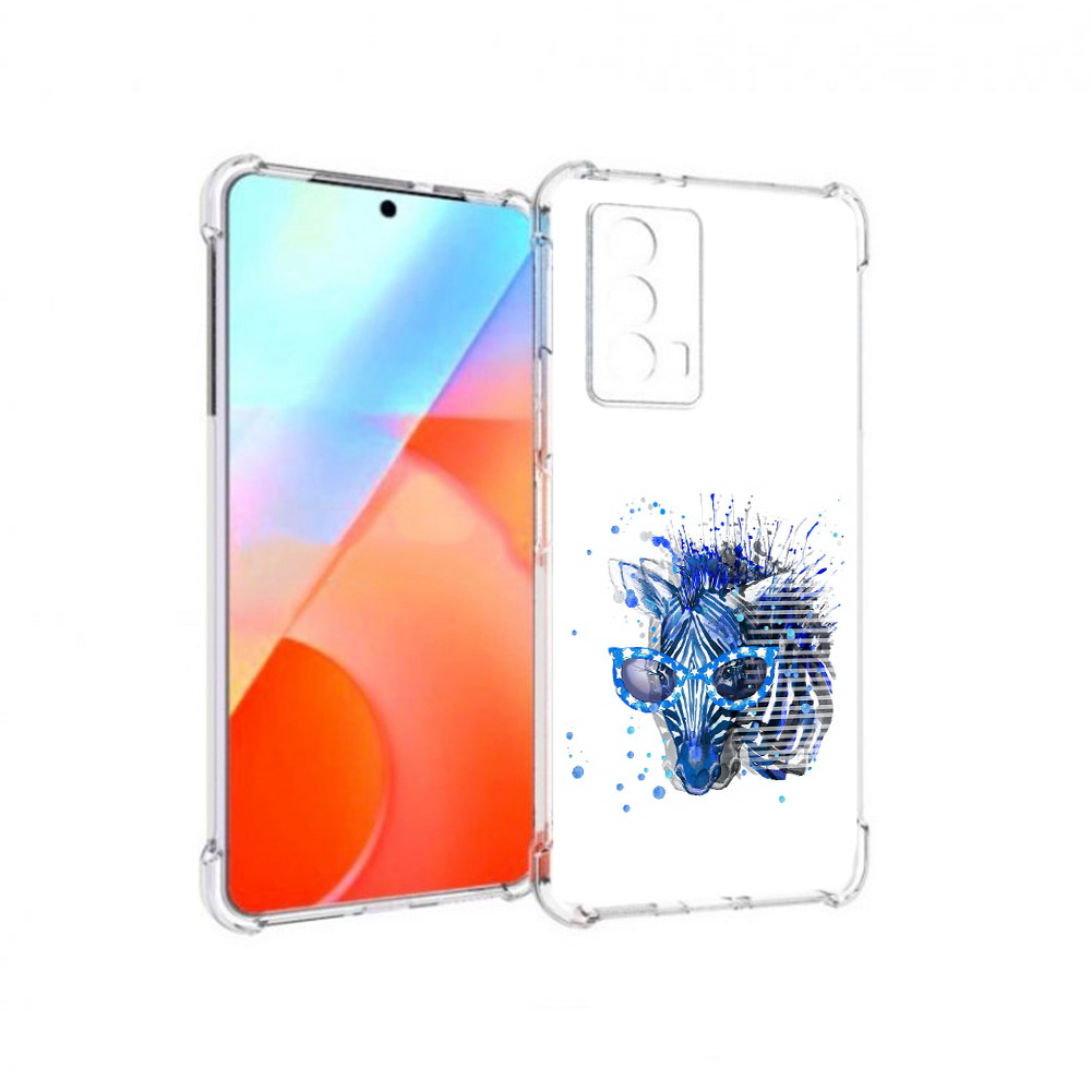 

Чехол MyPads Tocco для Vivo iQOO Z5 расплывчатая зебра (PT226980.401.577), Прозрачный, Tocco