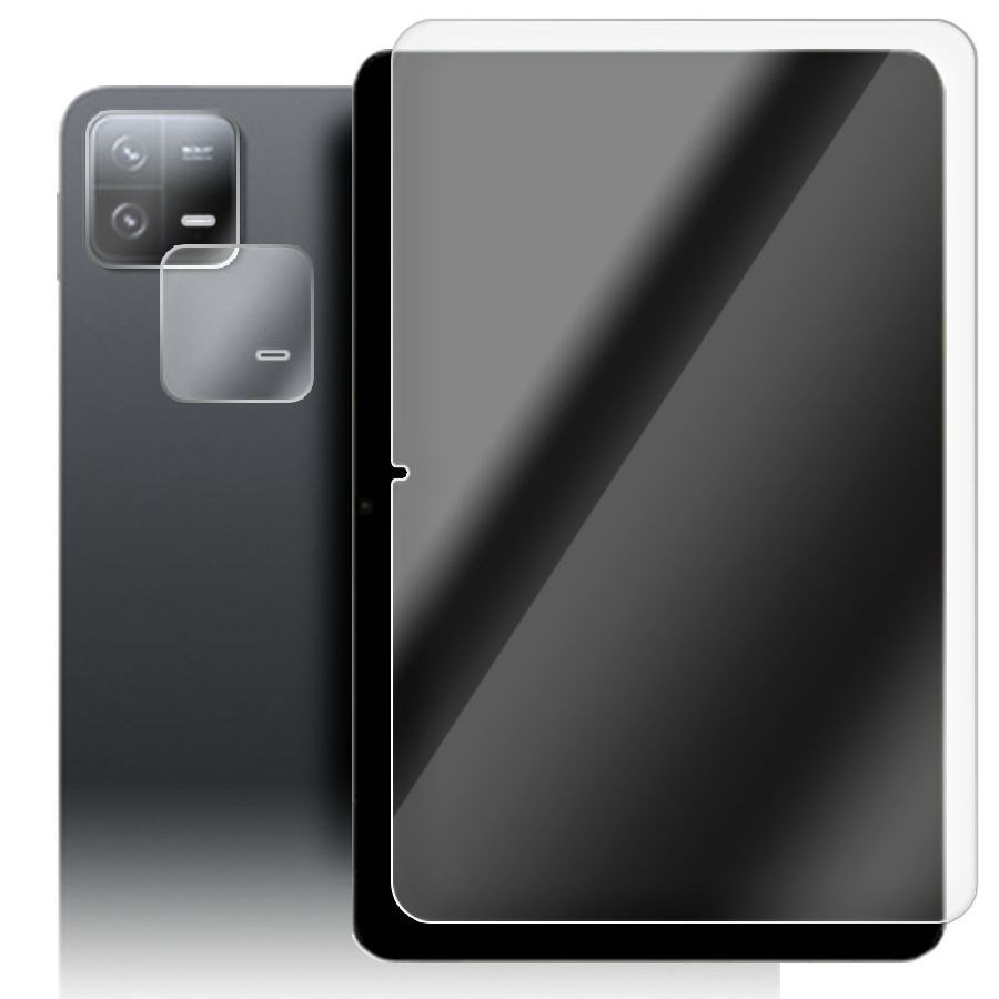 

Стекло защитное гибридное Krutoff для Xiaomi Pad 6 Pro + защита блока камер 2 шт.