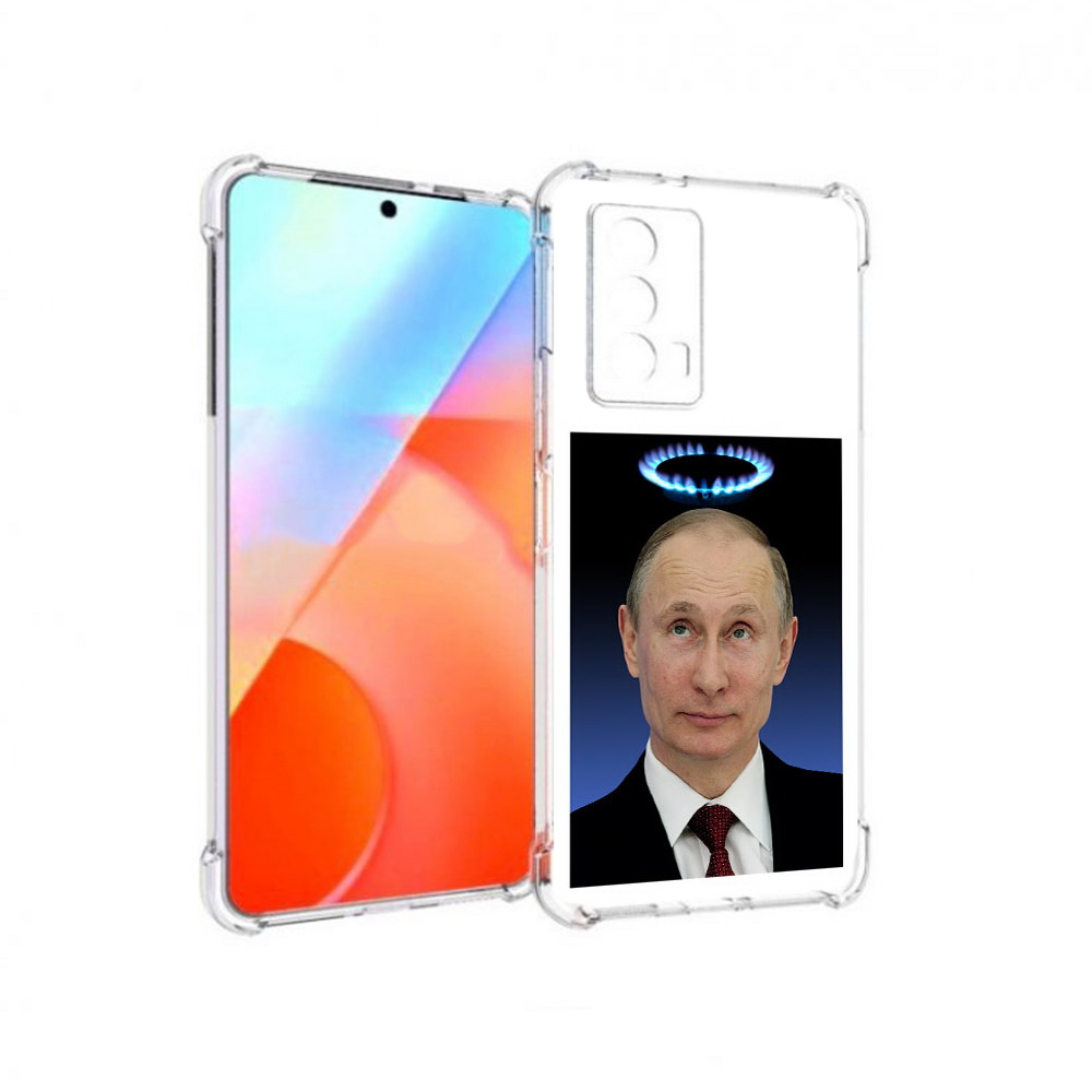

Чехол MyPads Tocco для Vivo iQOO Z5 святой газ (PT226980.401.594), Прозрачный, Tocco