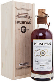 

Коньяк Proshyan Reserve 22 Years Old в деревянной коробке 40% 0,75 л