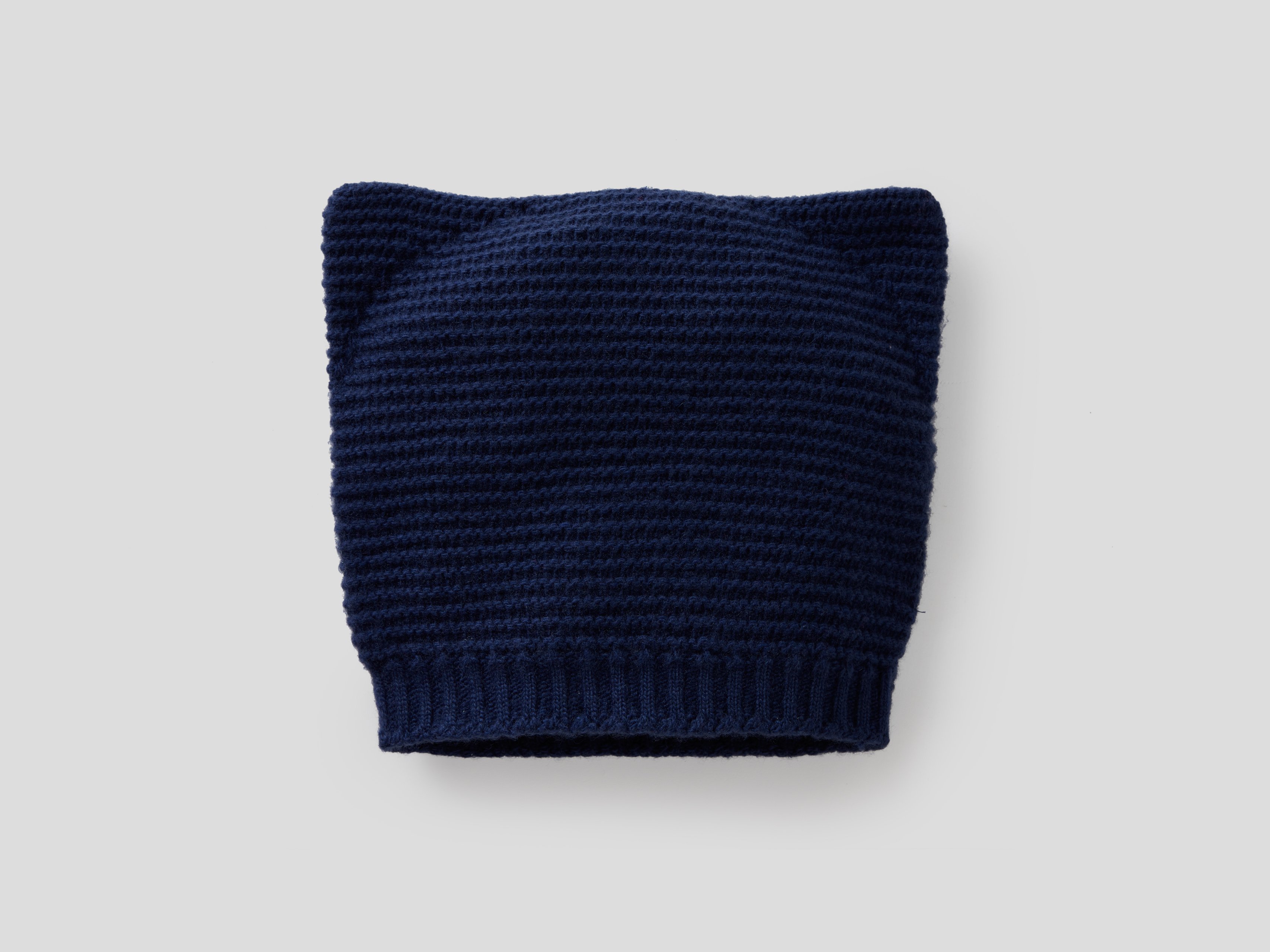 фото Шапка для девочек benetton цв. синий р.74 united colors of benetton