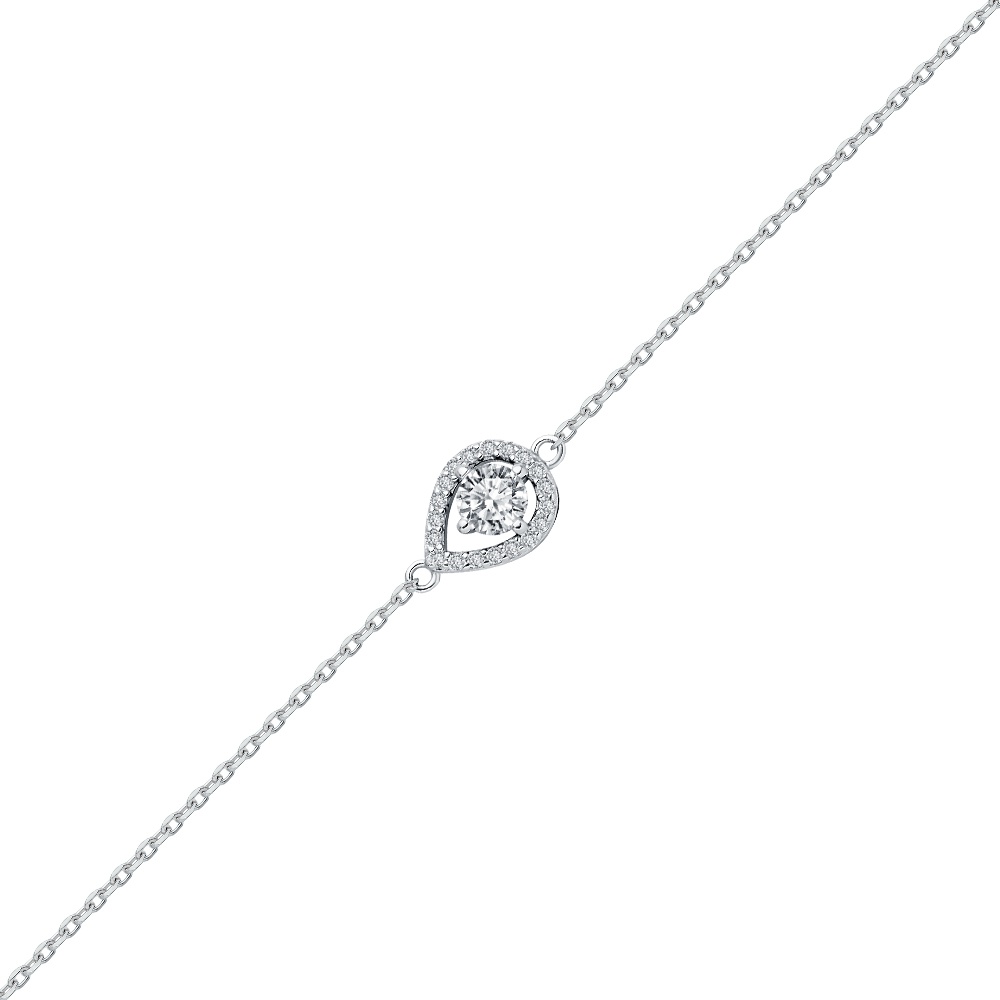 

Браслет из серебра с фианитом р.  585Gold 705000884, 705000884