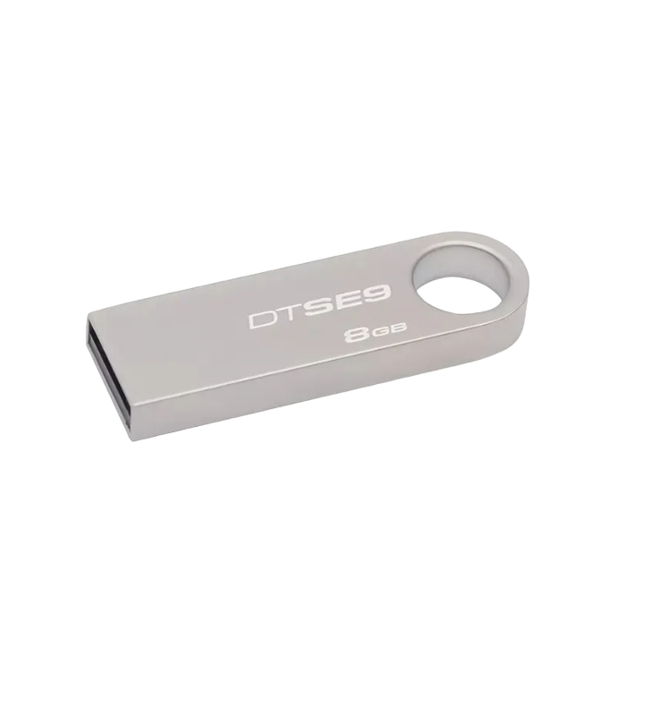 

Флешка NoBrand USB 2.0 8 ГБ (серебристый, металл), USB 2.0