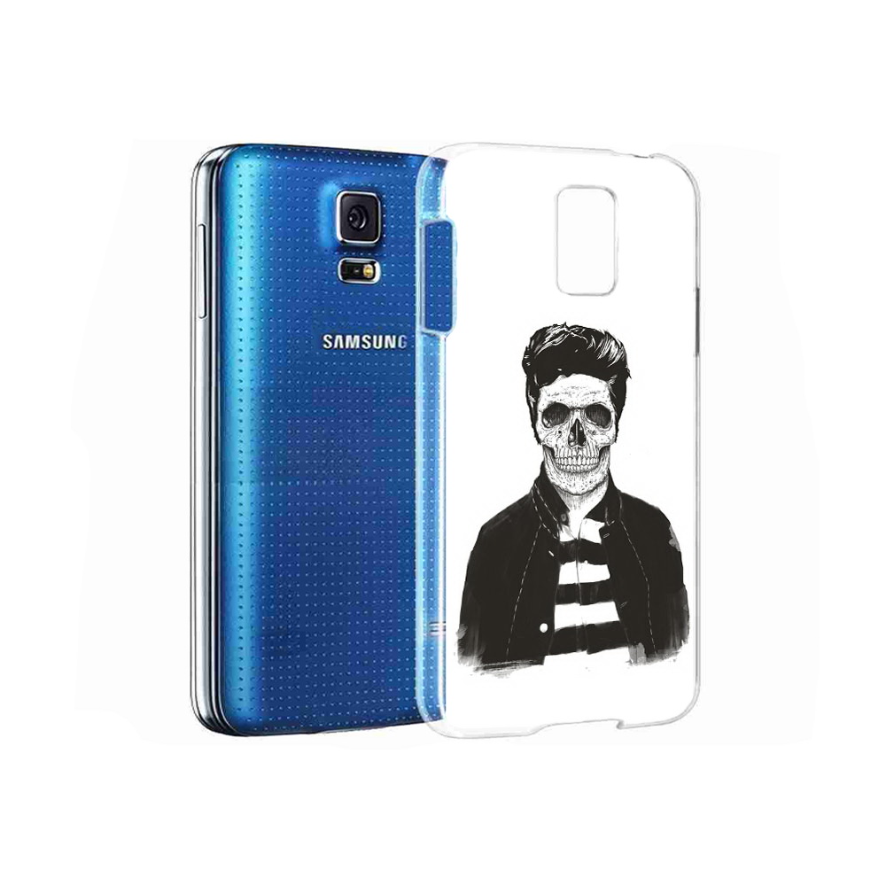 Чехол MyPads Tocco для Samsung Galaxy S5 скелет (PT12196.512.604)