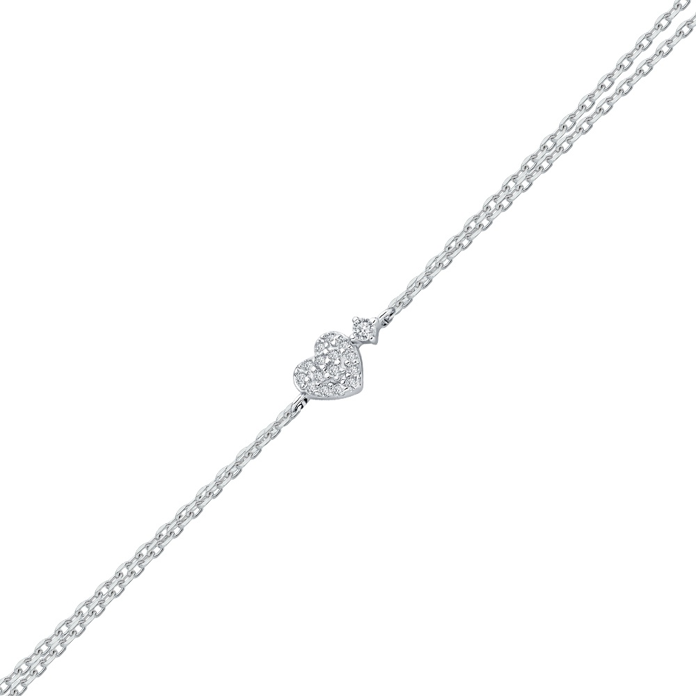 

Браслет из серебра с фианитом р.  585Gold 705000904, 705000904