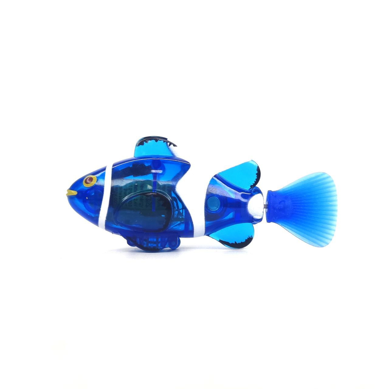 Радиоуправляемая рыбка Create Toys Clown Fish 27Mhz 3316-BLUE пустышка elodie бамбук силиконовая sunrise blue 0 6 мес 2 шт в упаковке