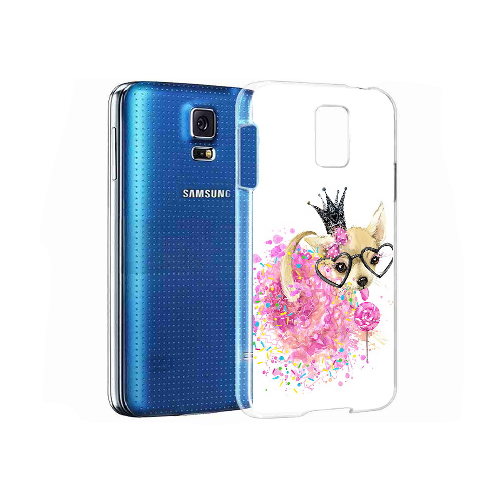

Чехол MyPads Tocco для Samsung Galaxy S5 сладкая принцесса (PT12196.512.606), Прозрачный, Tocco