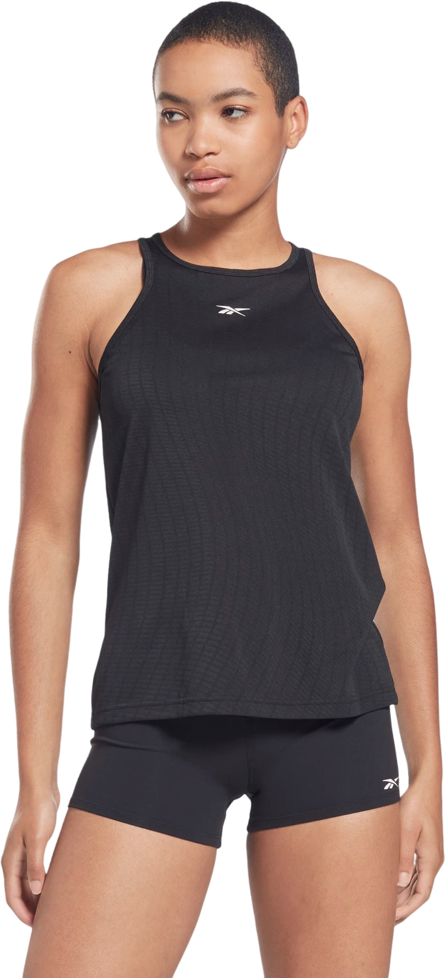 

Майка женская Reebok H49071 черная 2XS, H49071