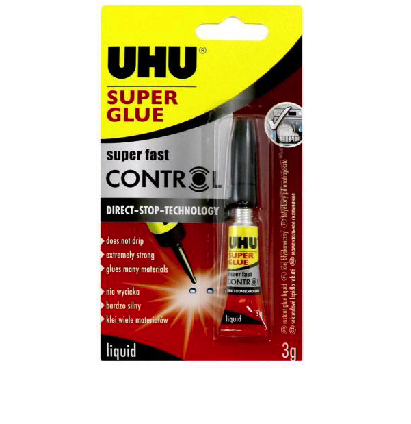 Клей Uhu Super Glue универсальный 3 г