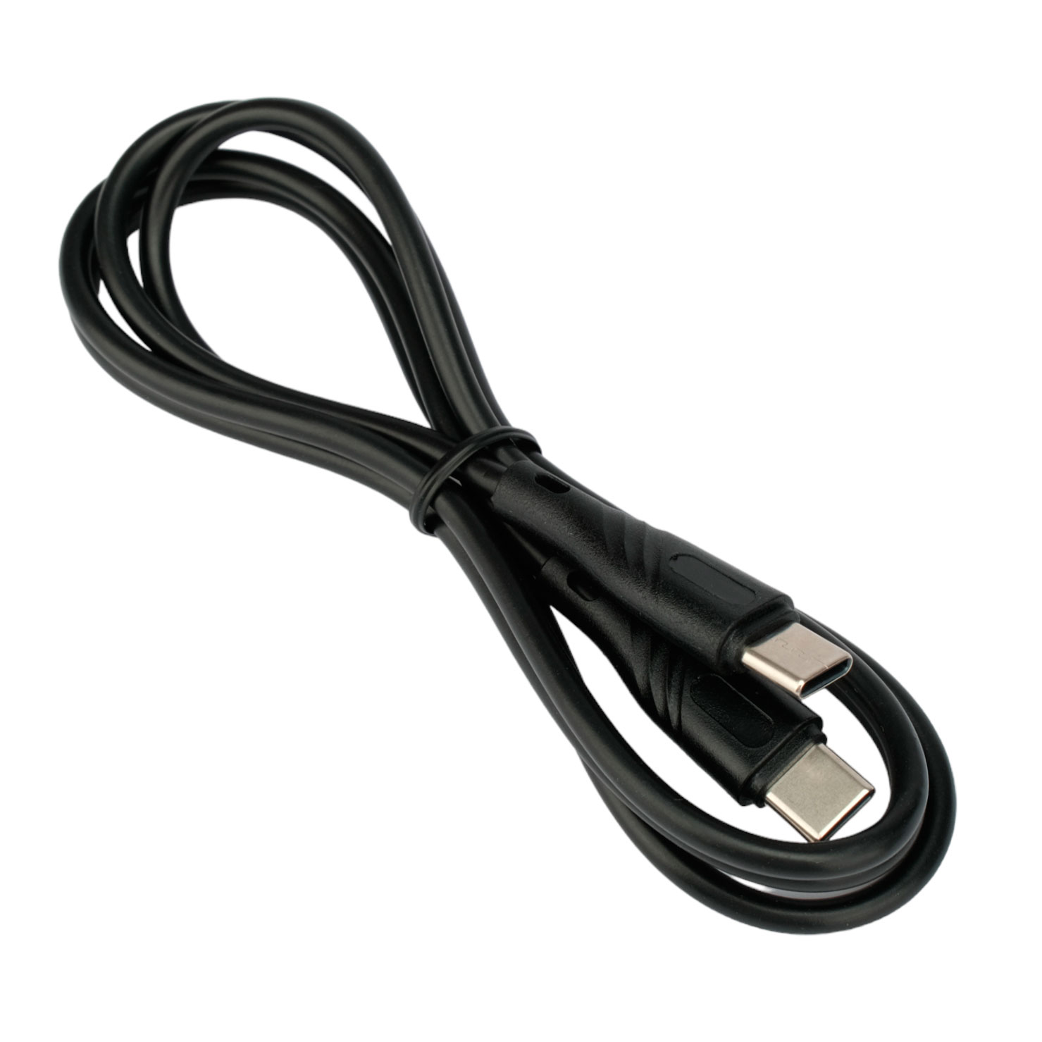 Кабель USB2.0 Cablexpert Type-C/Type-C, Classic 0.1, 3A, 60Вт, PD/QC3.0, медь, 1м, черный