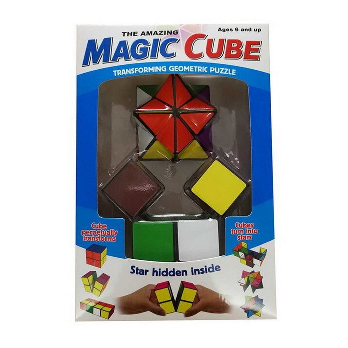 

Кубик головоломка Magic cube двойные геометрические пазлы 0517-1