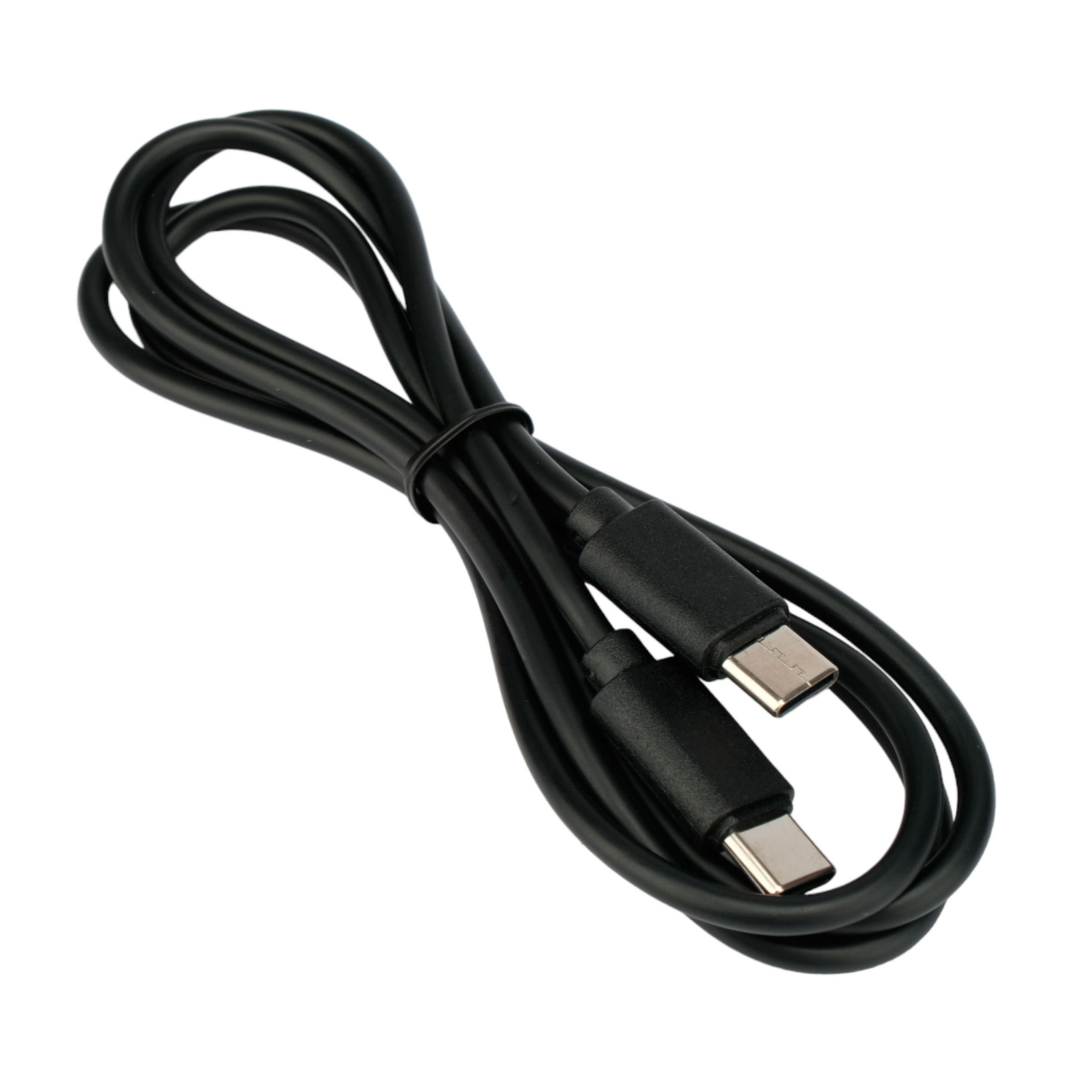 Кабель USB-C Cm-Cm Гарнизон Type-C 2.0 3А, 60Вт, PD/QC3.0, медь 60W, черный - 1 м