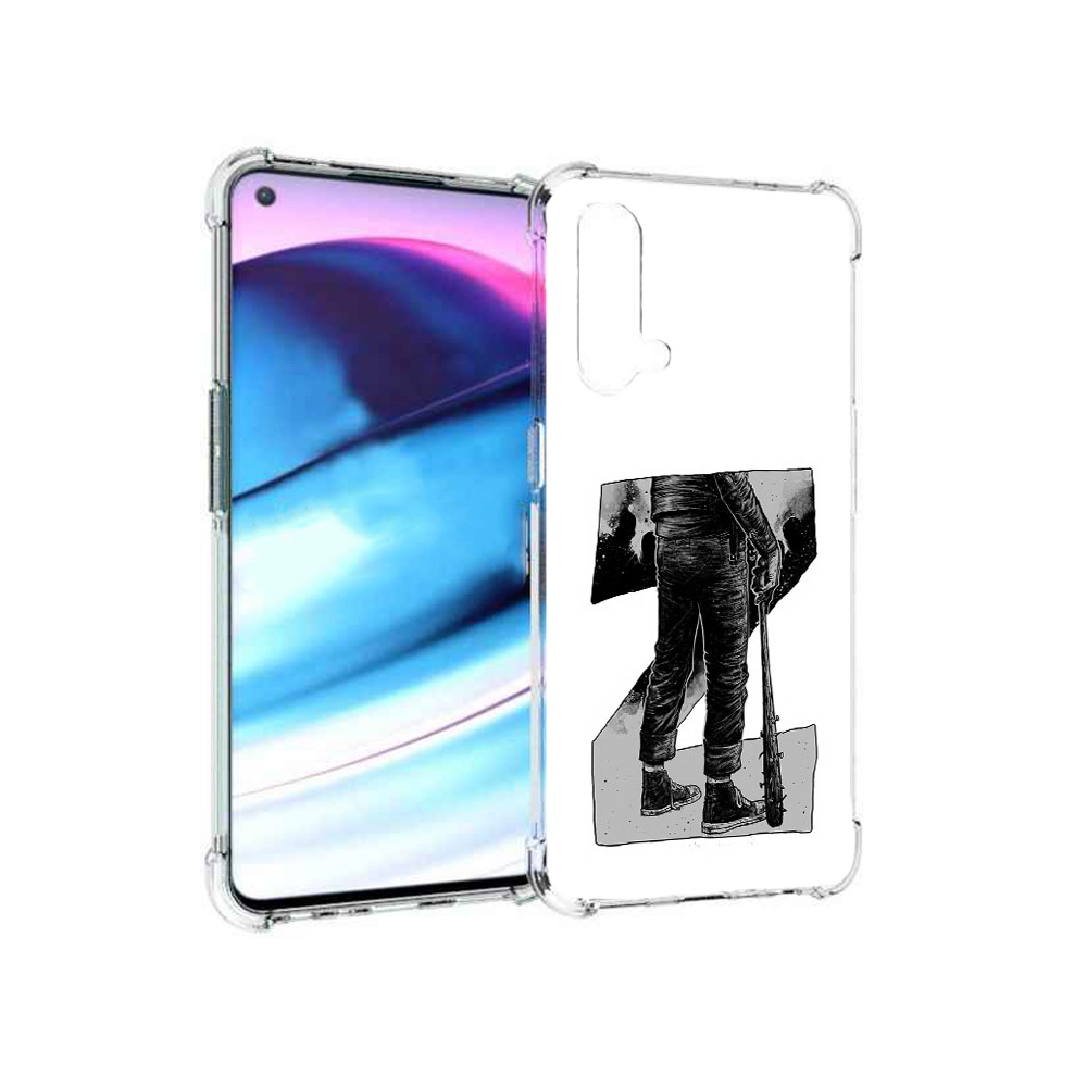

Чехол MyPads Tocco для OnePlus Nord CE 5G воин черно белый (PT227196.126.265), Tocco