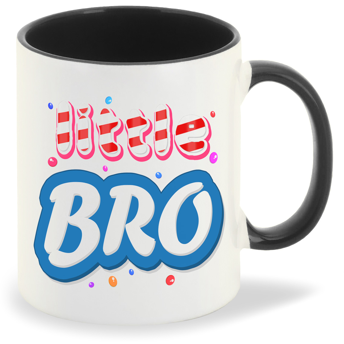 

Кружка CoolPodarok Прикол Little bro Маленький брат, Прикол Little bro Маленький брат