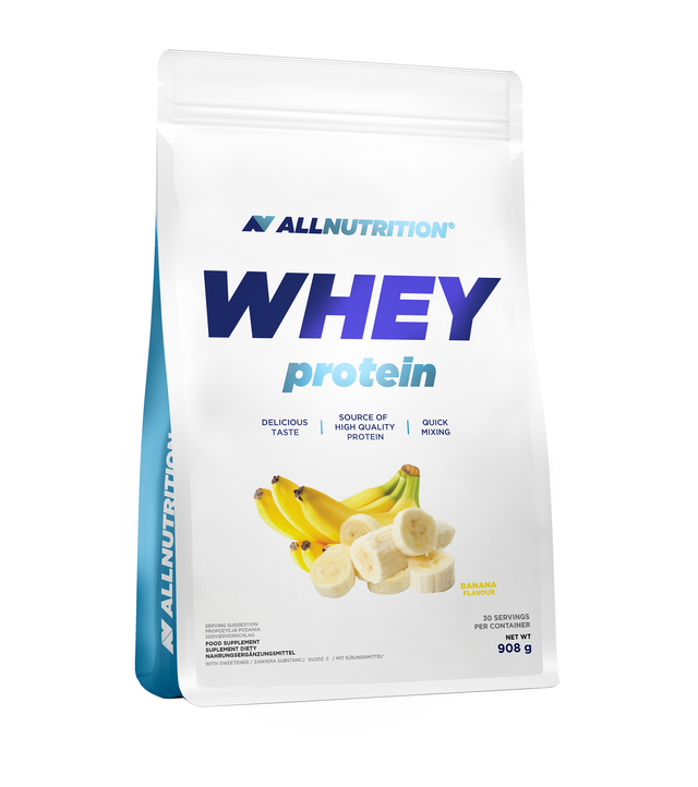 Протеин ALLNUTRITION Whey Protein 908 г вкус банан