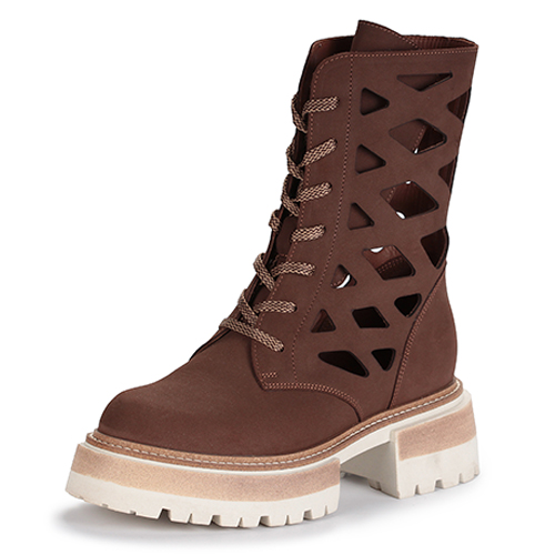 

Ботинки женские RICONTE 2-22376230 коричневые 38 RU, Коричневый, 2-22376230