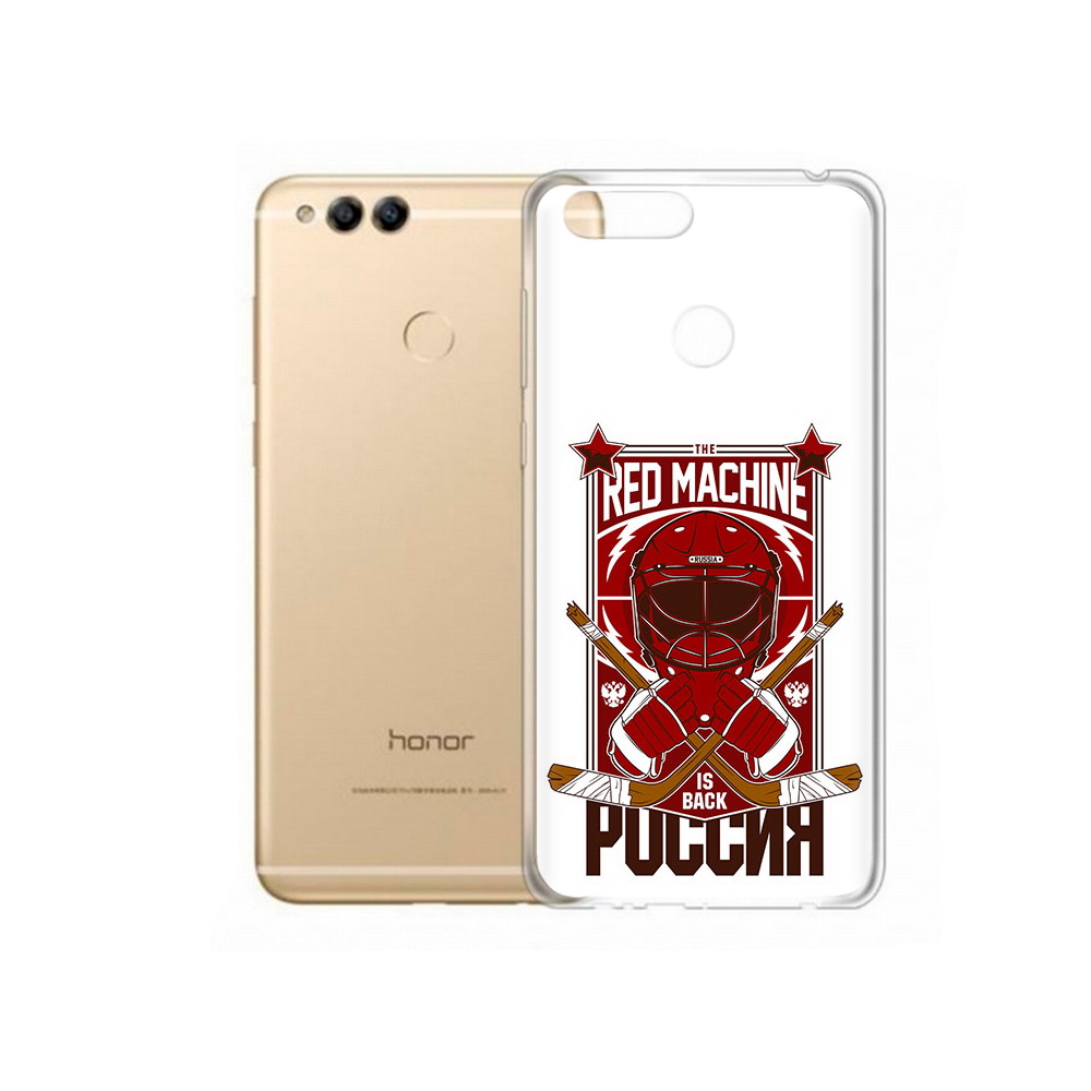 

Чехол MyPads Tocco для Huawei 7X хоккей россия (PT94112.65.666), Прозрачный, Tocco