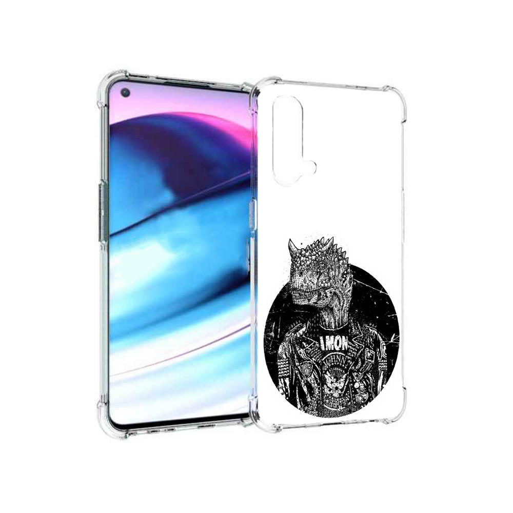 

Чехол MyPads Tocco для OnePlus Nord CE 5G динозавр в куртке (PT227196.126.328), Tocco
