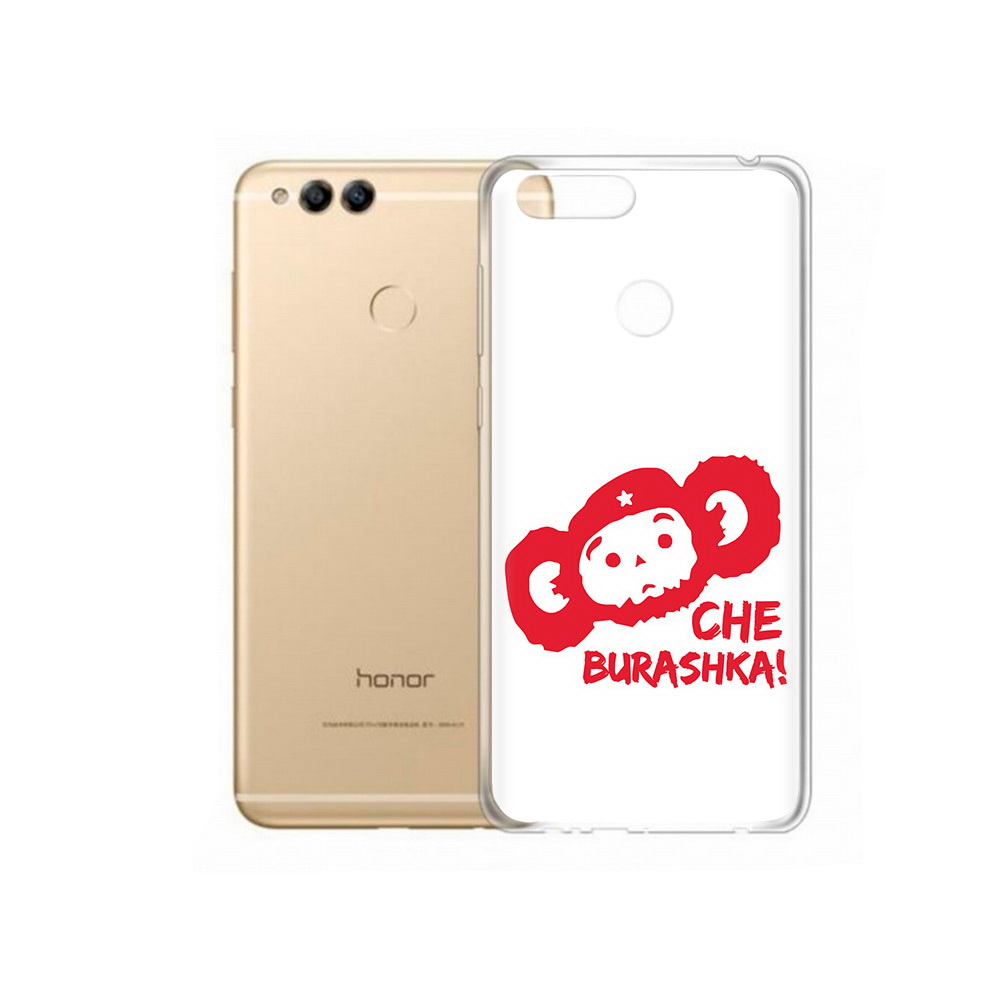 

Чехол MyPads Tocco для Huawei 7X чебурашка (PT94112.65.672), Прозрачный, Tocco