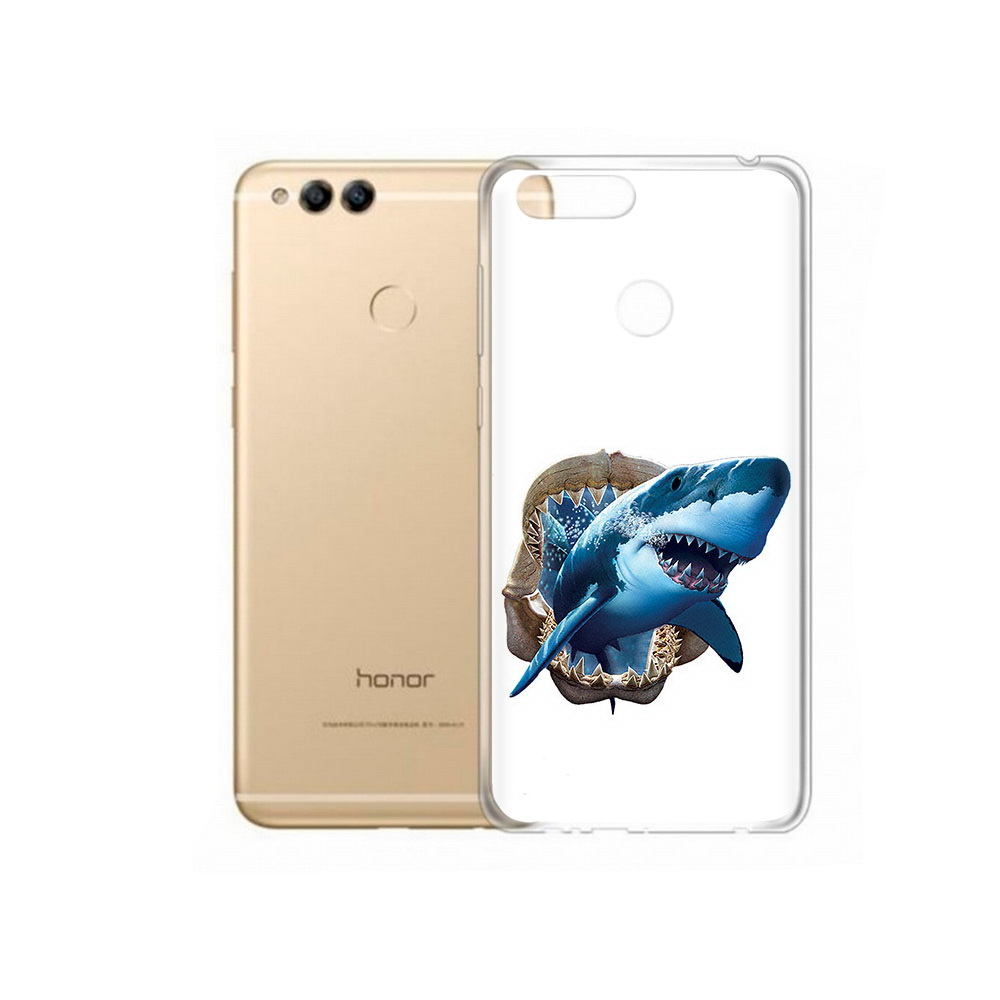 

Чехол MyPads Tocco для Huawei 7X челюсти (PT94112.65.675), Прозрачный, Tocco