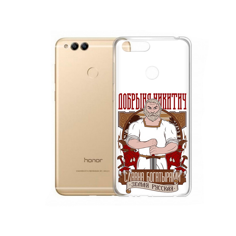

Чехол MyPads Tocco для Huawei 7X Добрыня (PT94112.65.70), Прозрачный, Tocco