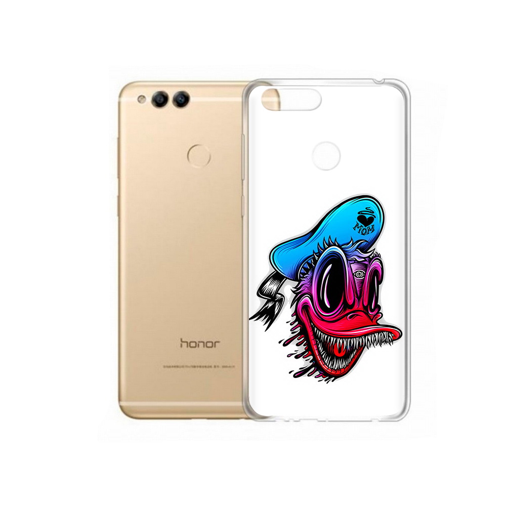 

Чехол MyPads Tocco для Huawei 7X Дональд (PT94112.65.71), Прозрачный, Tocco