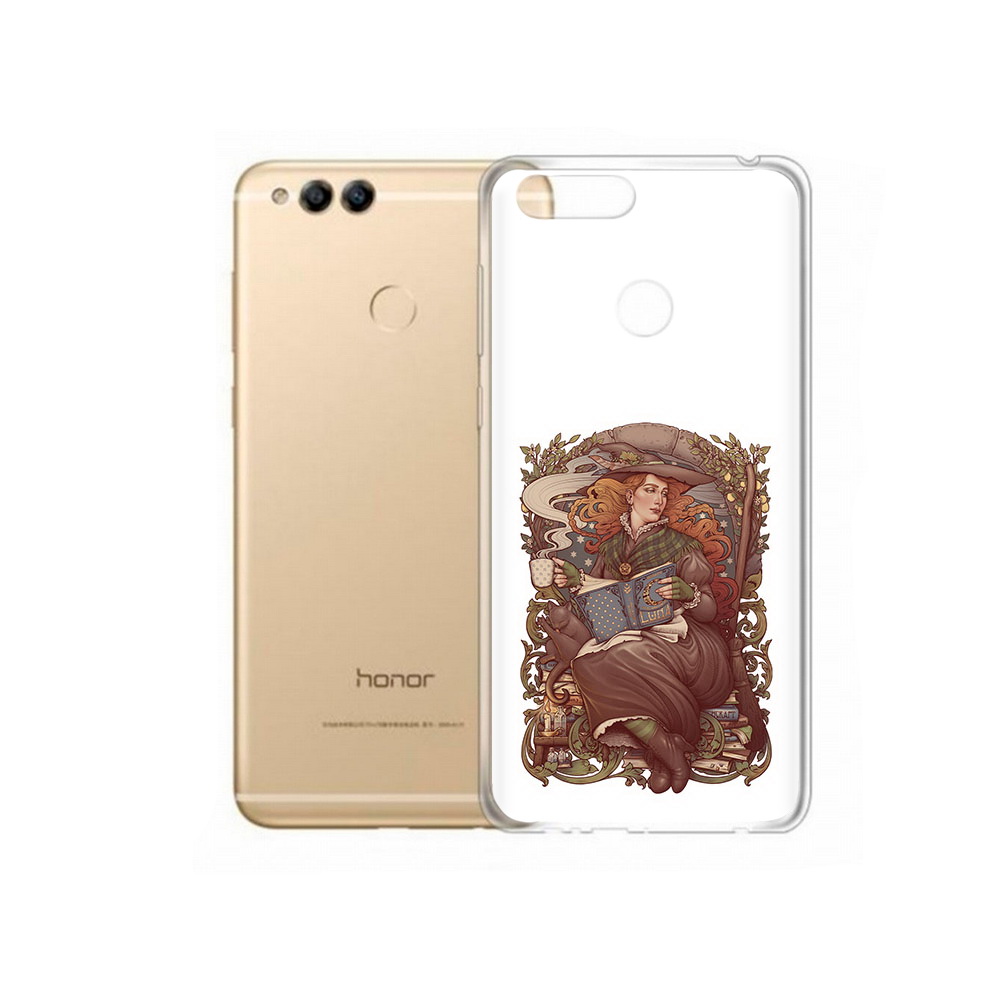 

Чехол MyPads Tocco для Huawei 7X Женские_126 (PT94112.65.81), Прозрачный, Tocco