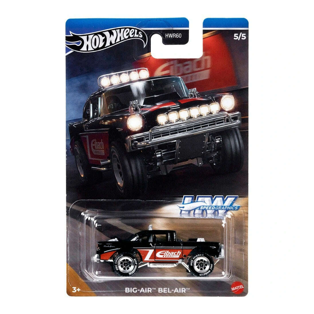 Машина Hot Wheels Themed Auto Speed Graphics HRT05