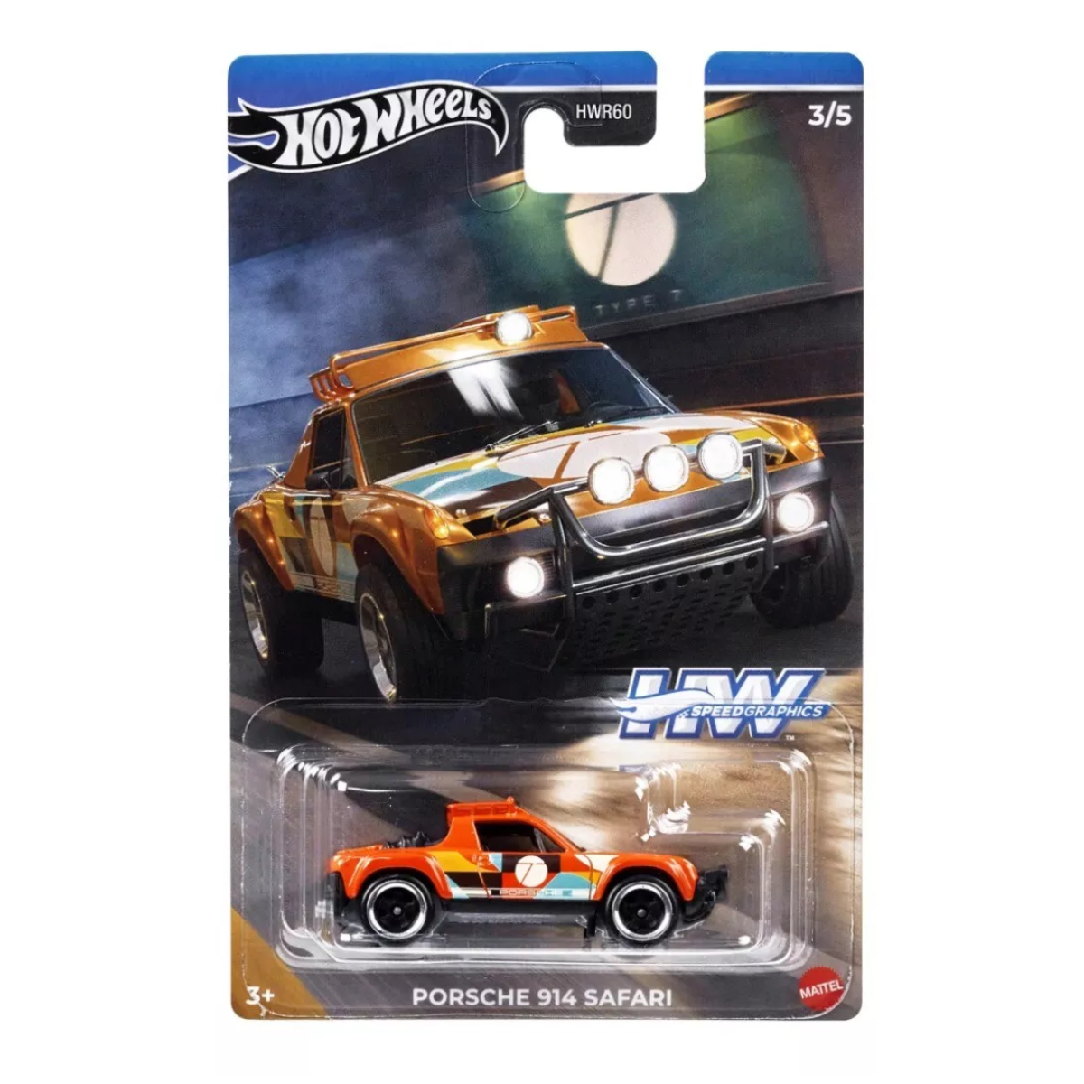 Машина Hot Wheels Themed Auto Speed Graphics HRT06