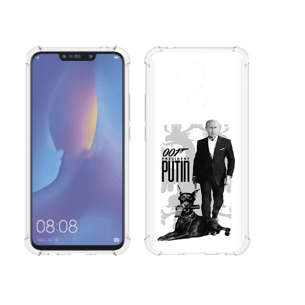 

Чехол MyPads Tocco для Huawei Mate 20 Lite 001 (PT117828.66.1), Прозрачный, Tocco