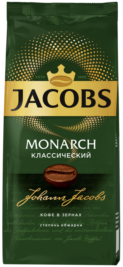 

Кофе в зёрнах Monarch Original натуральный, жареный, 230 г