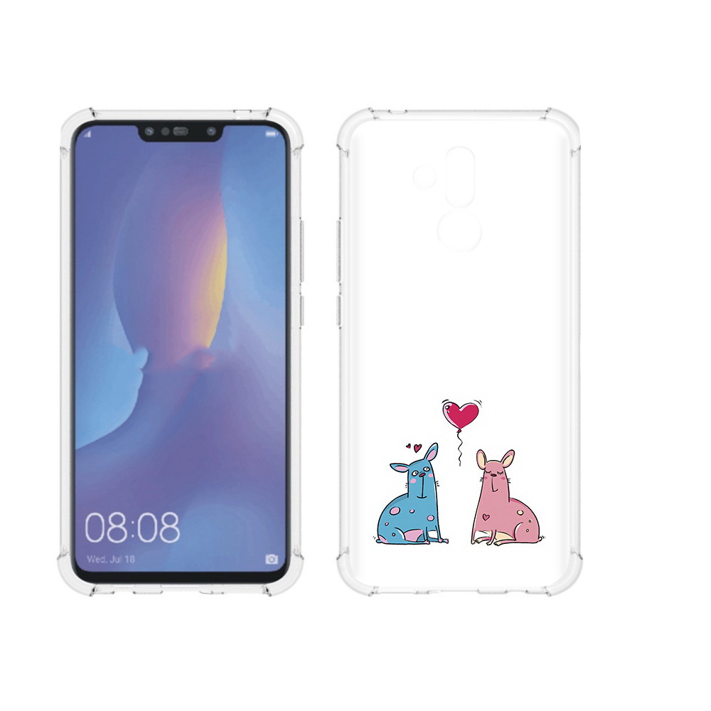 Чехол MyPads Tocco для Huawei Mate 20 Lite Лама любовь (PT117828.66.102)