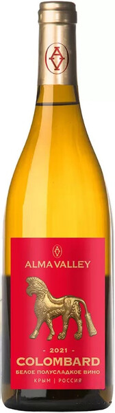 

Вино Alma Valley Colombard белое, полусладкое, 750 мл