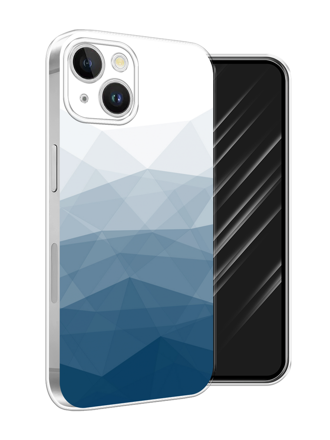 

Чехол Awog на Apple iPhone 15 Plus "Абстракция небо", Синий;голубой;белый, 15650-1
