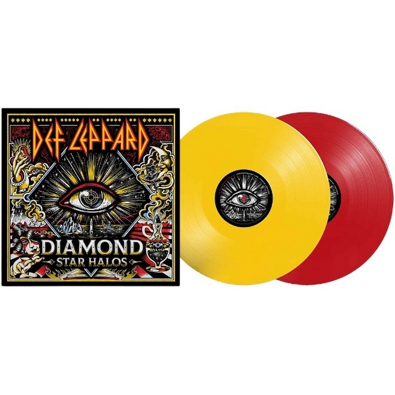 Def Leppard. Diamond Star Halos. Red & Yellow (2 LP)