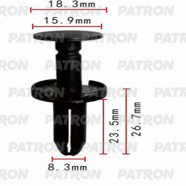 

Клипса Автомобильная PATRON P370150