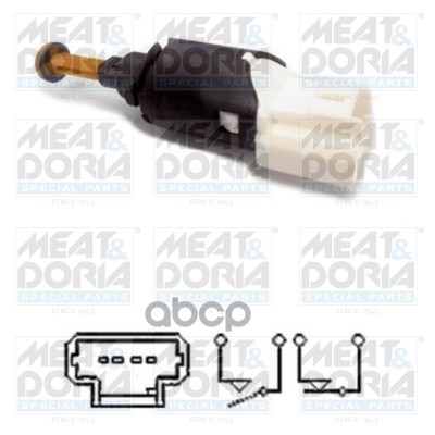 

Датчик Стоп Сигнала Meatиdoria 35061 Citroen/Peugeot MEAT & DORIA 35061