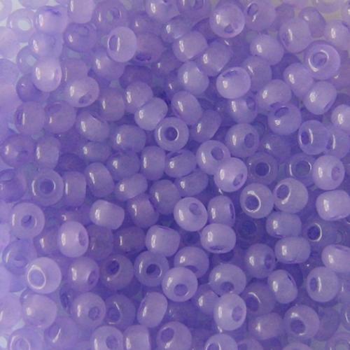 

Бисер Preciosa Dyed Alabaster 02123 10/0, круглое отверстие, 50 г, Фиолетовый
