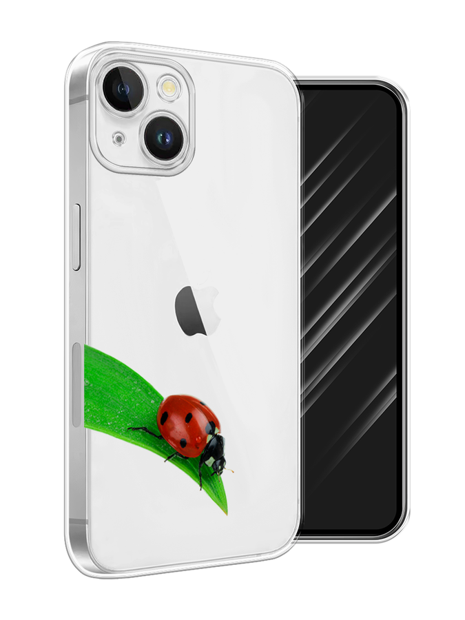 

Чехол Awog на Apple iPhone 15 Plus "На счастье", Белый;красный;зеленый, 15650-1