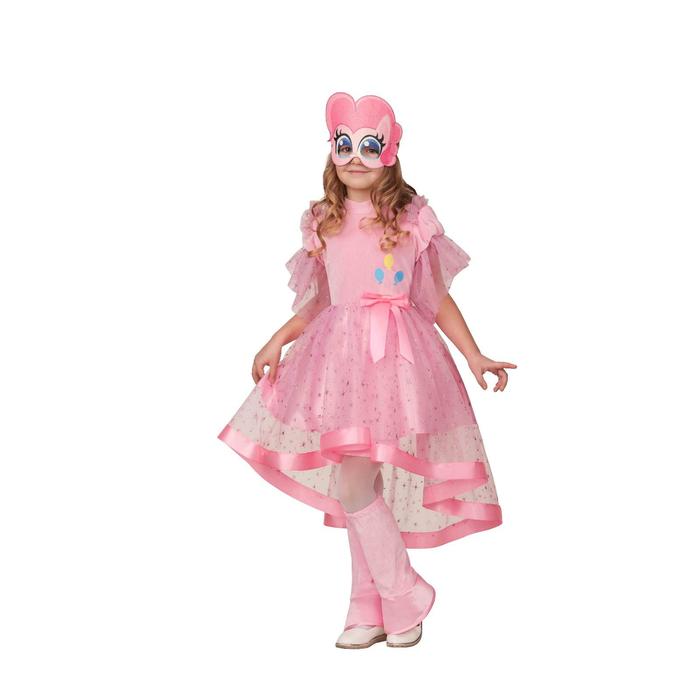 Карнавальный костюм Пинки Пай, платье, маска, гетры, р. 26, рост 104 см карнавальный костюм starfriend фнаф фокси 3в1 комбинезон маска перчатки 120 см