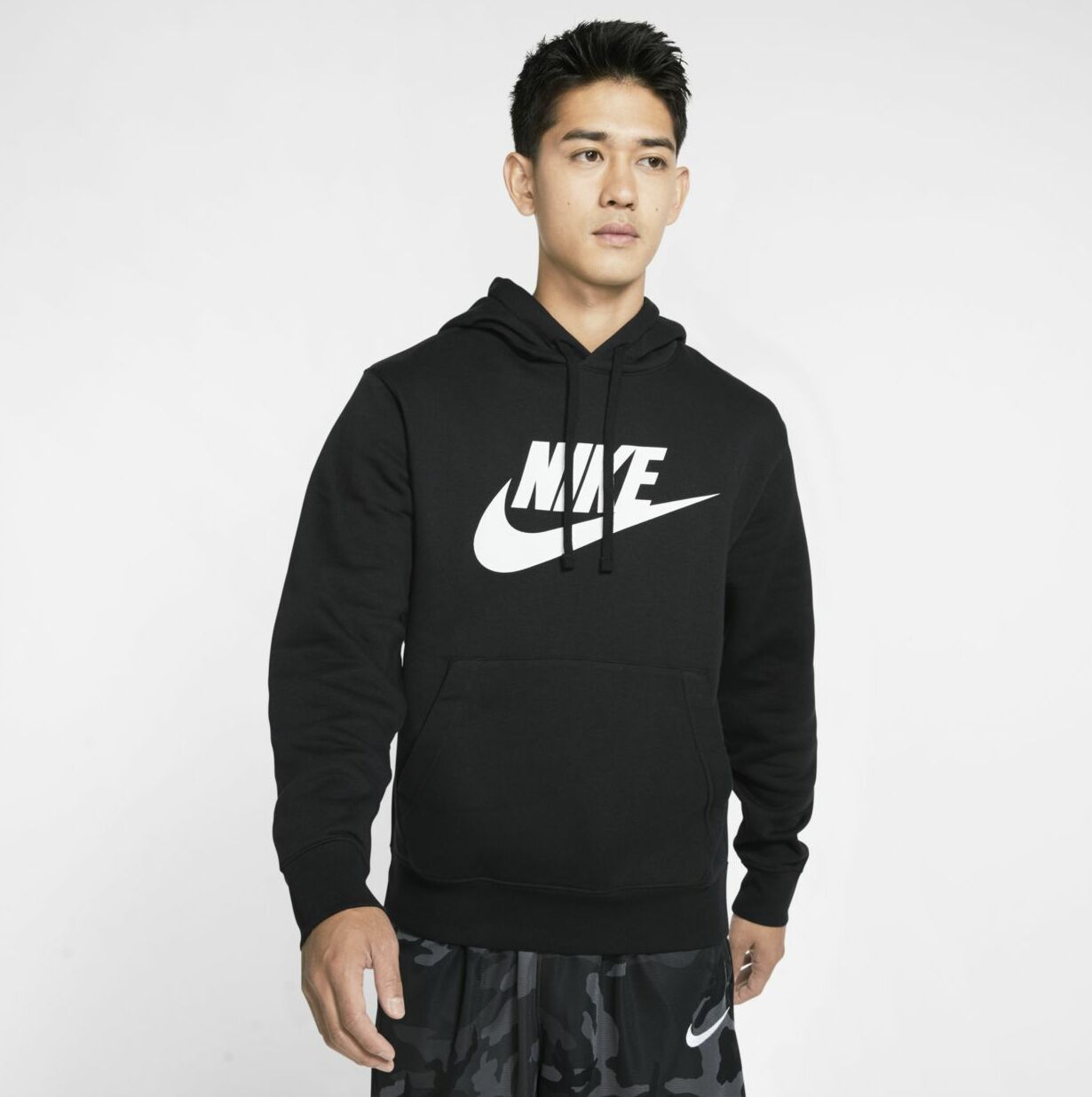 Худи мужское Nike BV2973-010 черное 2XL