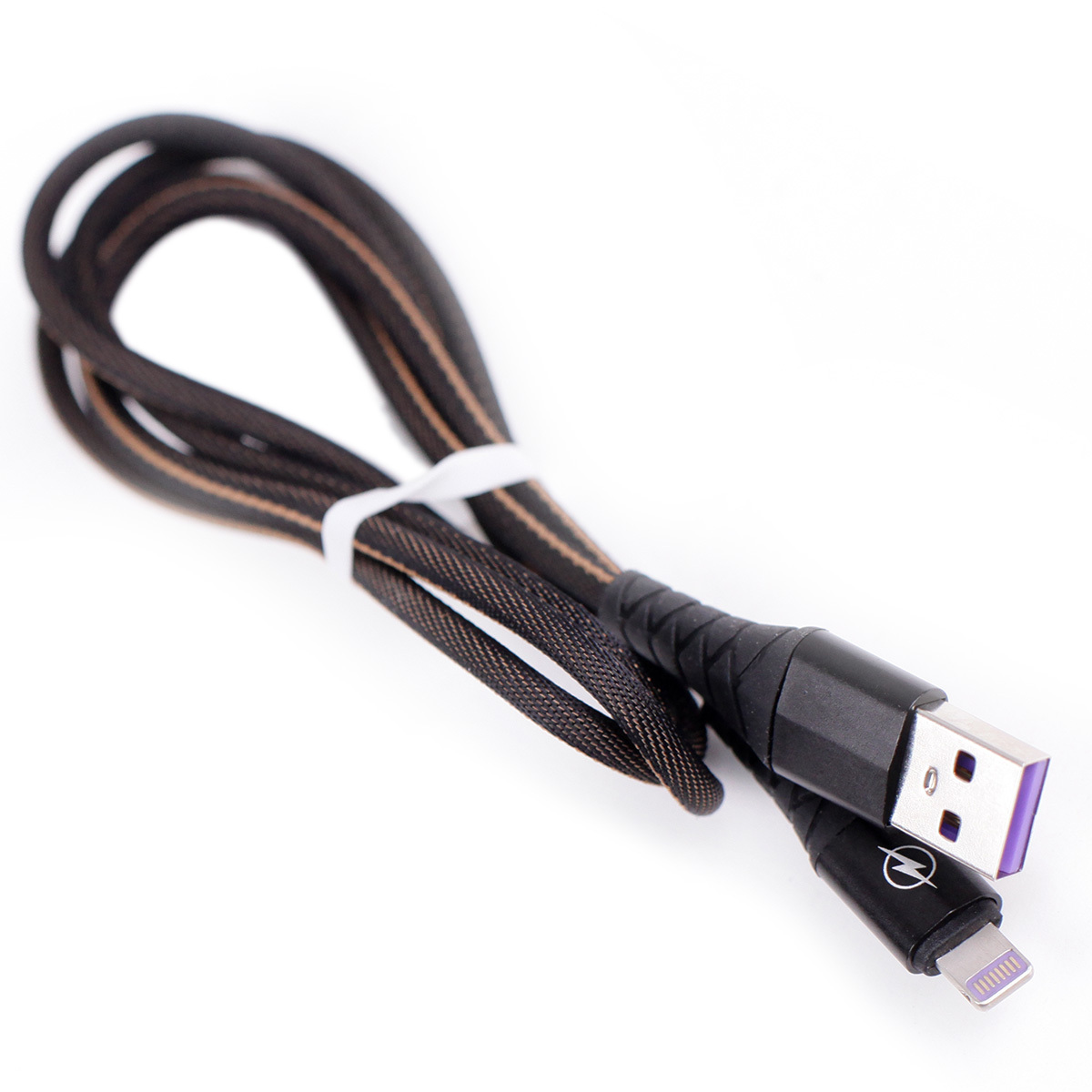 

Кабель Lightning-USB NoBrand 1 м коричневый