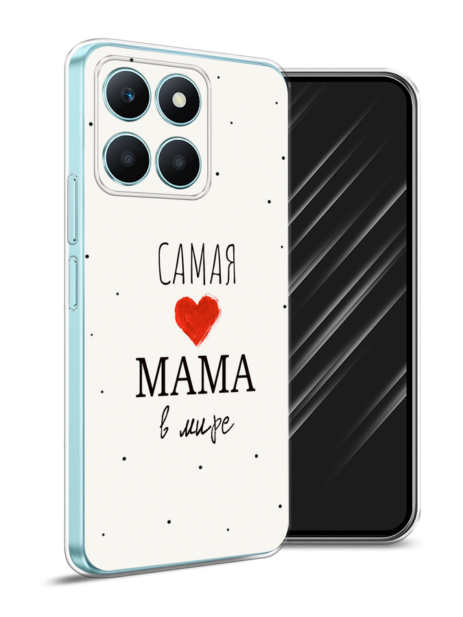 

Чехол Awog на Honor X6A "Самая любимая мама", Красный;черный;бежевый, 6122050-1