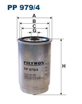 

Фильтр топливный Filtron PP9794
