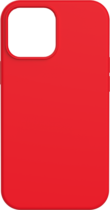 фото Клип-кейс celly feeling soft-touch для apple iphone 13 pro red