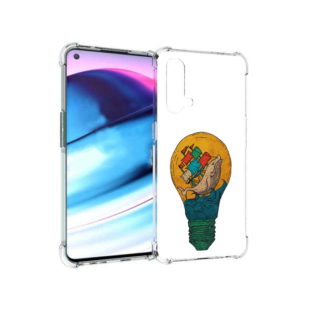 

Чехол MyPads Tocco для OnePlus Nord CE 5G кит в лампочке с парусами (PT227196.126.387), Tocco