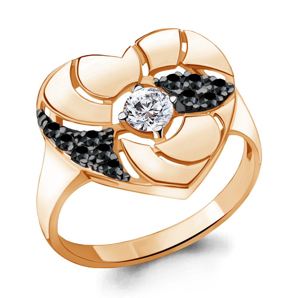 

Кольцо из серебра с кристаллом р. 18,5 Aquamarine 68524АЧ_925_з, 68524АЧ_925_з
